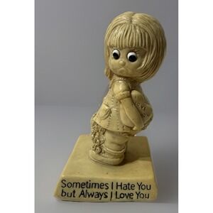 R W Berries Vintage 1975 Figure 9108 Sometimes I Hate You But Always  I Love You